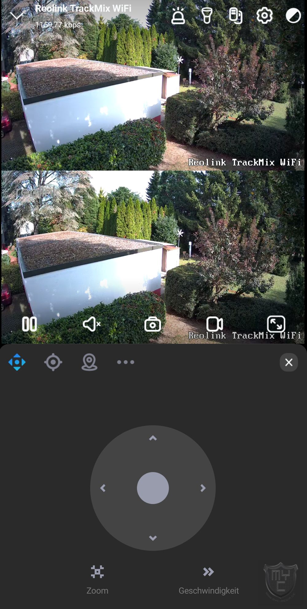RCL TrackMix WiFi 4K Dual-Kamera mit Auto Zoom & Tracking