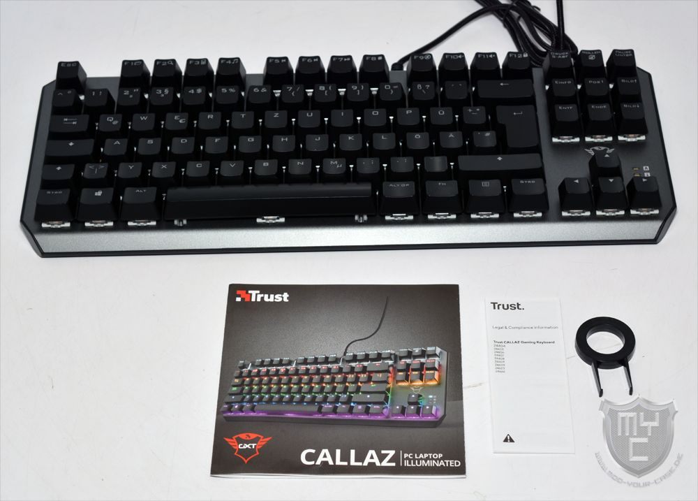 Test : clavier mécanique gamer TKL GXT 834 Callaz 