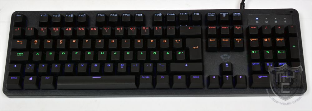 Trust Gaming - GXT 863 MAZZ - Mechanische Gaming Tastatur