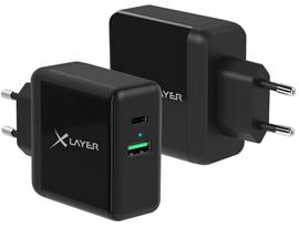 XLayer - Wall Charger Dual Type C & USB