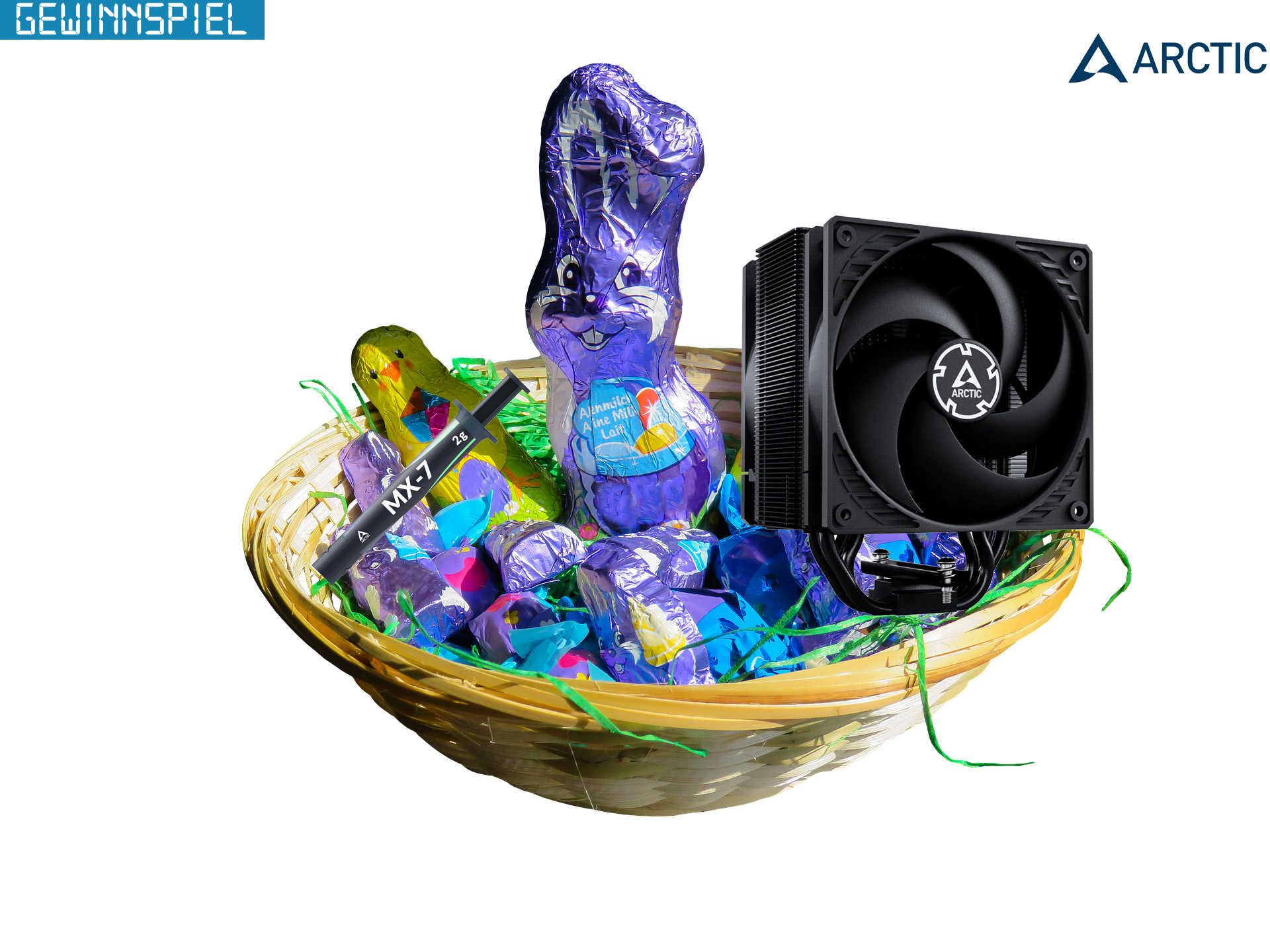 Ich habe das Osternest gefunden