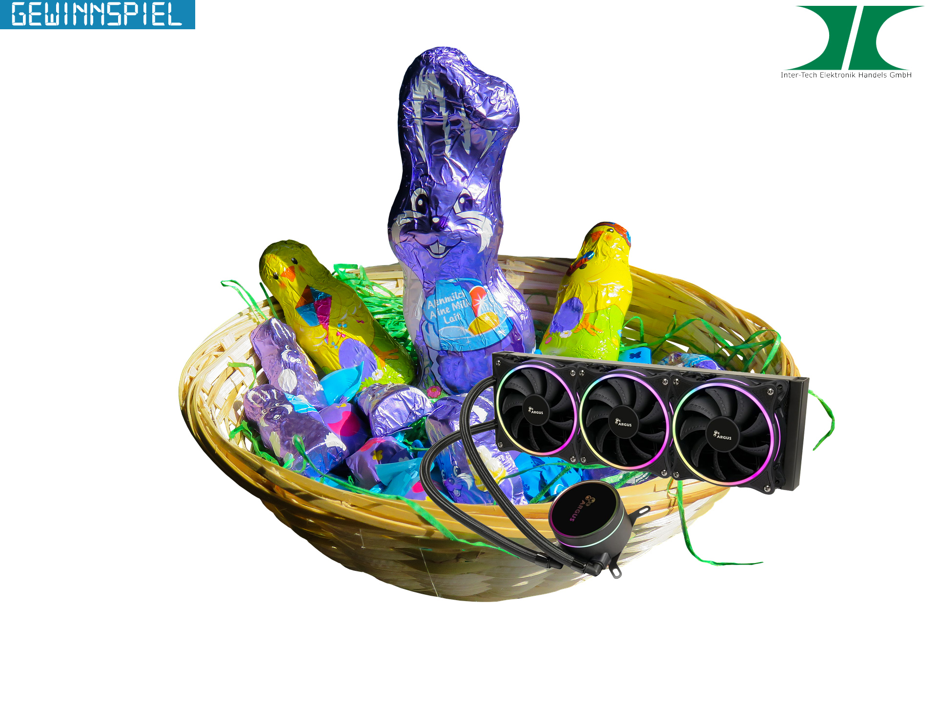 Ich habe das Osternest gefunden